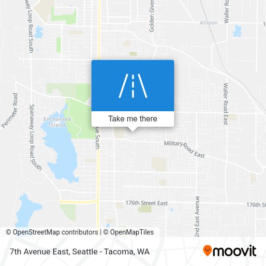 7th Avenue East map