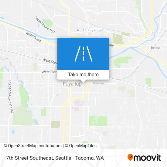 Mapa de 7th Street Southeast