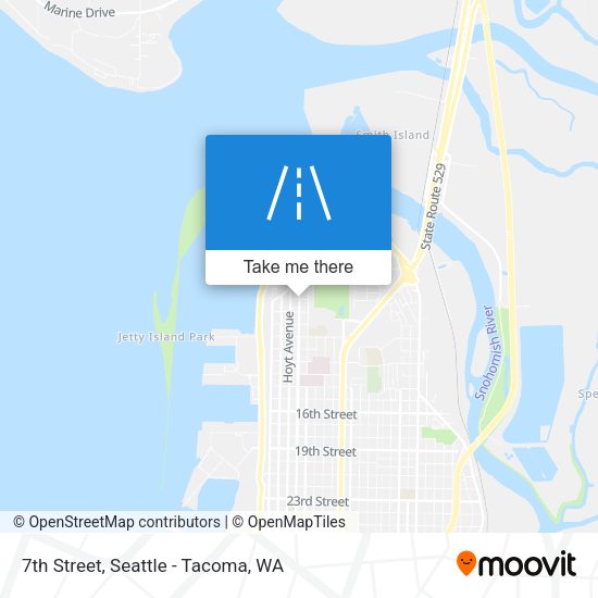 7th Street map