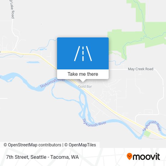 Mapa de 7th Street