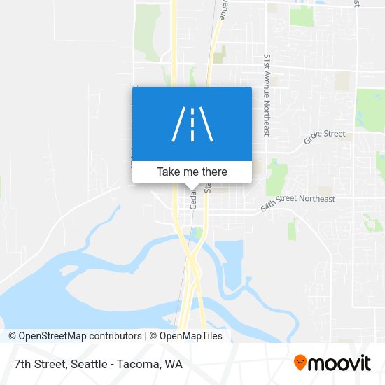 7th Street map