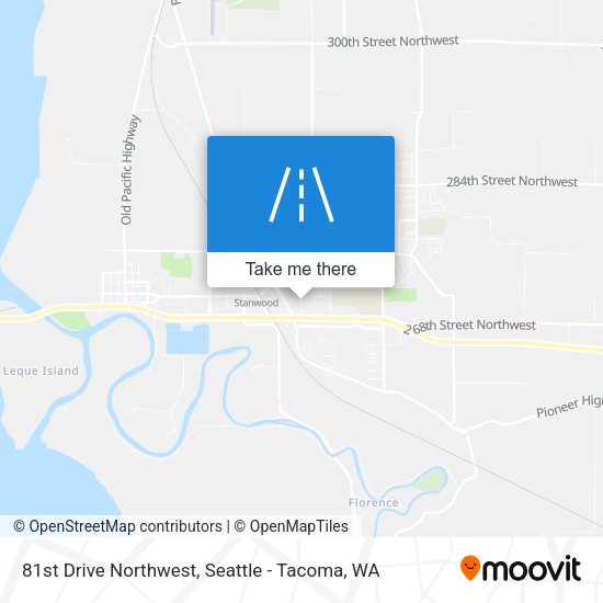 Mapa de 81st Drive Northwest