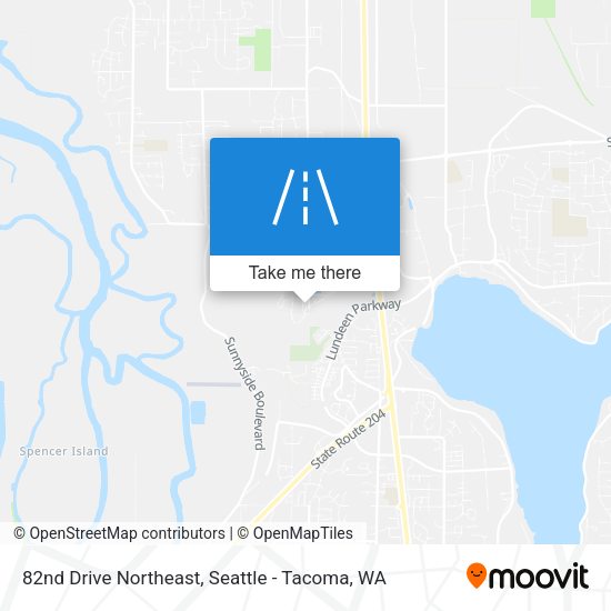Mapa de 82nd Drive Northeast