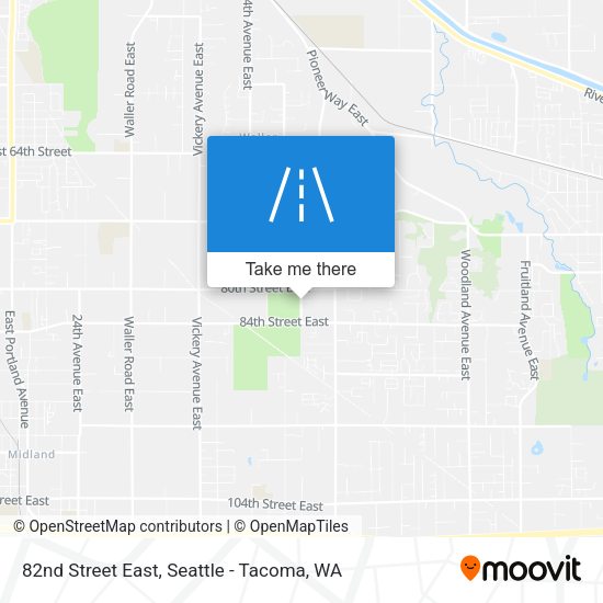 Mapa de 82nd Street East