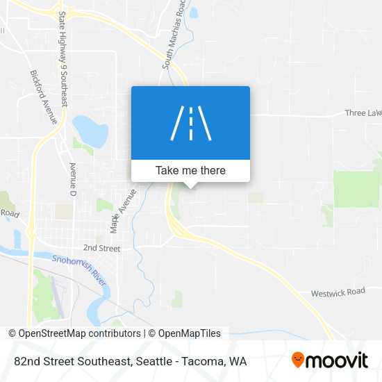 Mapa de 82nd Street Southeast