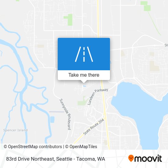 Mapa de 83rd Drive Northeast