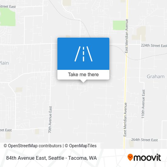 Mapa de 84th Avenue East