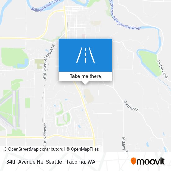 Mapa de 84th Avenue Ne