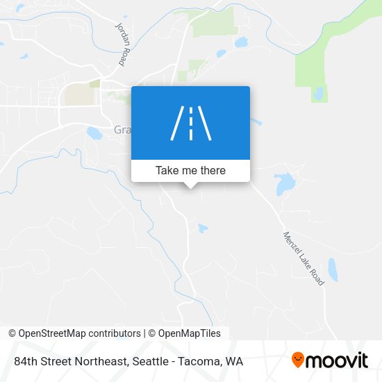 Mapa de 84th Street Northeast