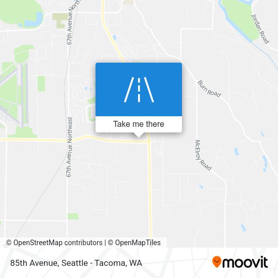Mapa de 85th Avenue