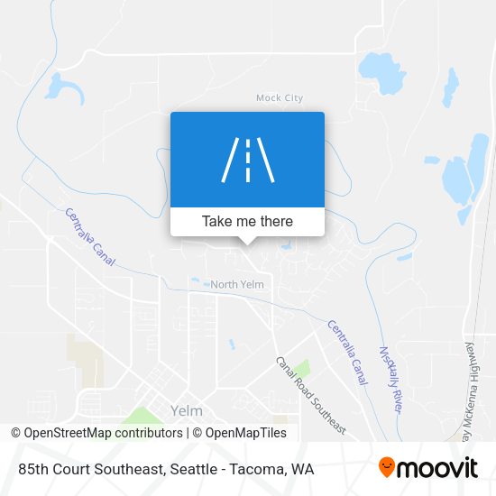 85th Court Southeast map