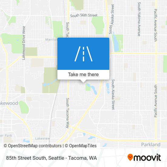 85th Street South map
