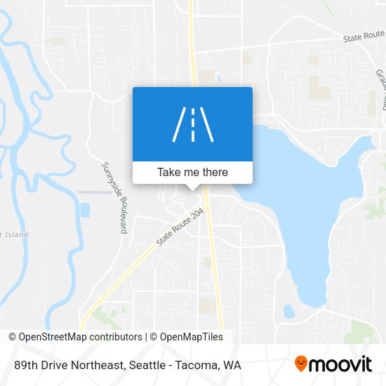 Mapa de 89th Drive Northeast