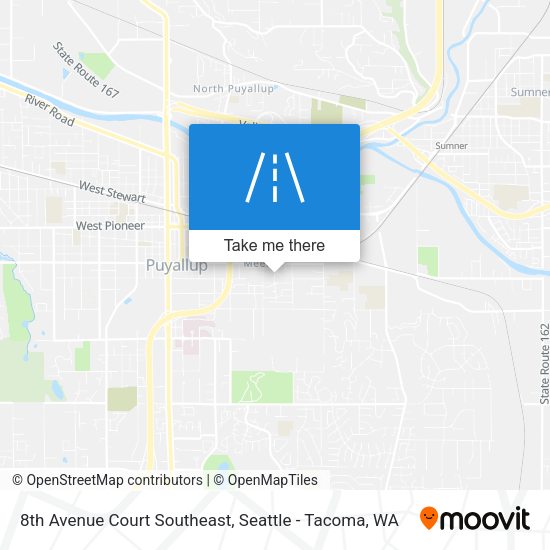 Mapa de 8th Avenue Court Southeast