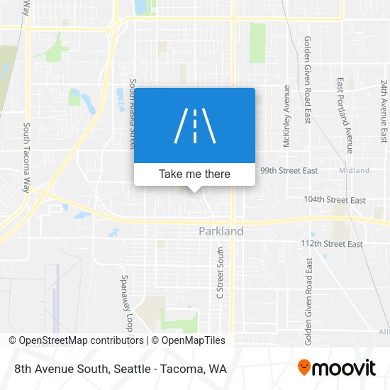 Mapa de 8th Avenue South