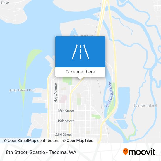 Mapa de 8th Street