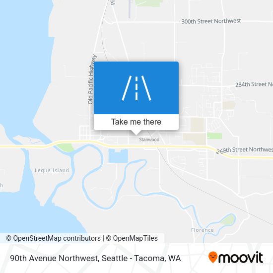 Mapa de 90th Avenue Northwest