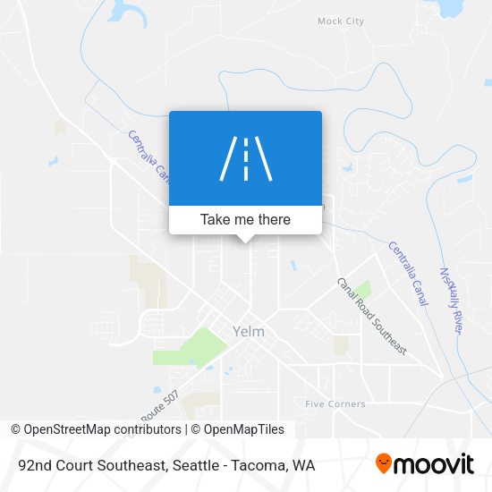 Mapa de 92nd Court Southeast