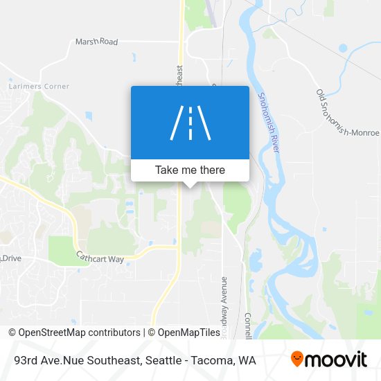 Mapa de 93rd Ave.Nue Southeast