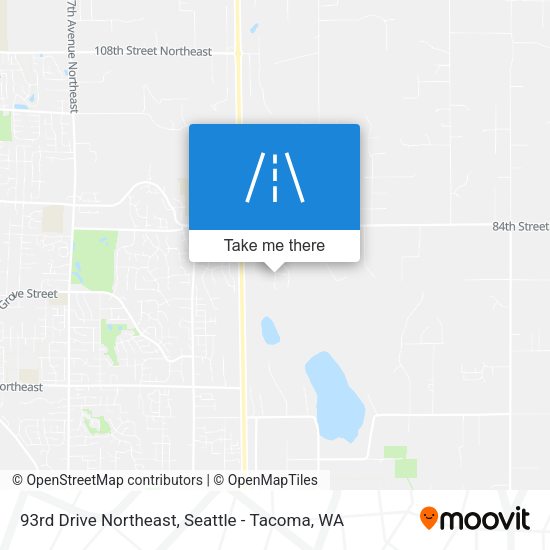 Mapa de 93rd Drive Northeast
