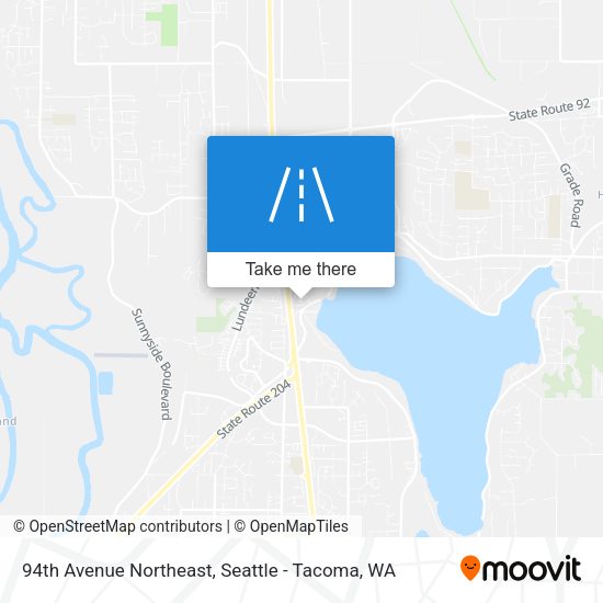 Mapa de 94th Avenue Northeast