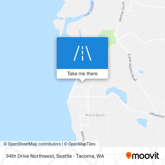 Mapa de 94th Drive Northwest
