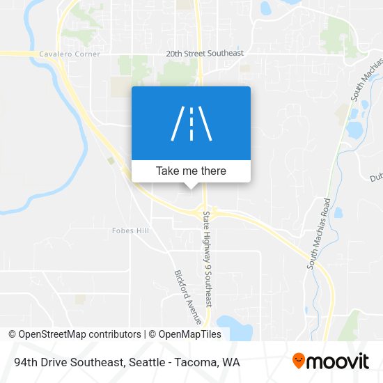 Mapa de 94th Drive Southeast