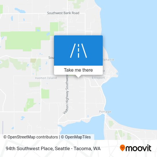 94th Southwest Place map