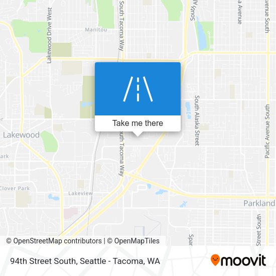 94th Street South map