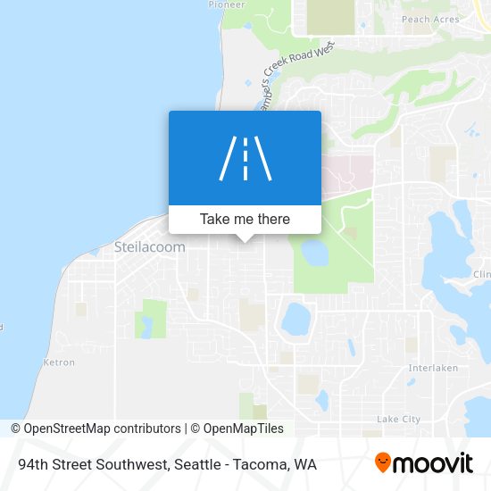 Mapa de 94th Street Southwest