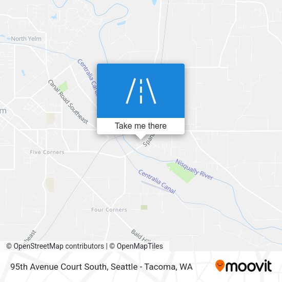 95th Avenue Court South map
