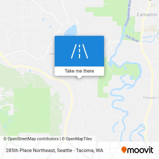 Mapa de 285th Place Northeast