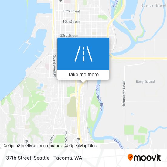 Mapa de 37th Street