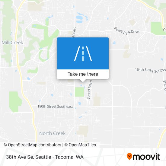 38th Ave Se map