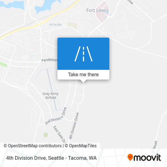 4th Division Drive map