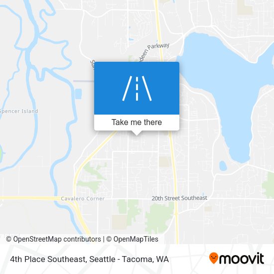 Mapa de 4th Place Southeast