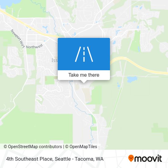 4th Southeast Place map