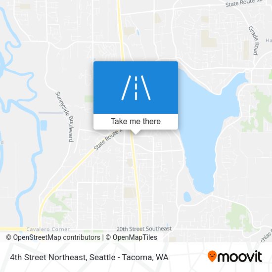 4th Street Northeast map