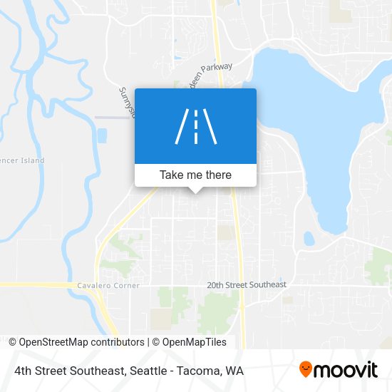 Mapa de 4th Street Southeast
