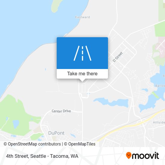 4th Street map