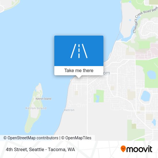 4th Street map