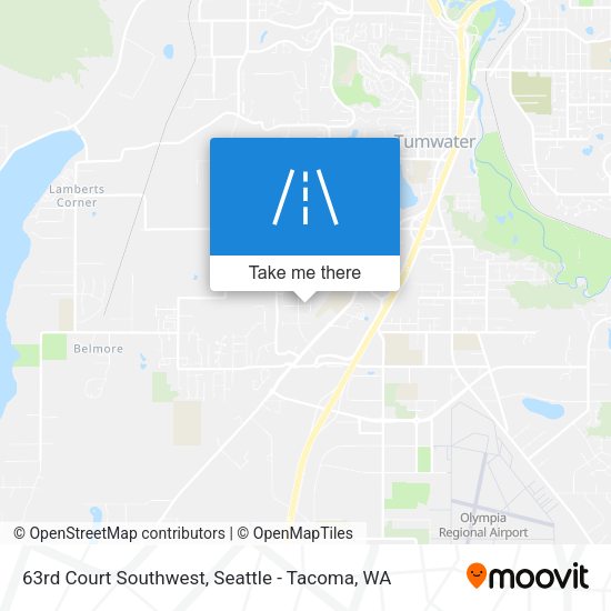 63rd Court Southwest map
