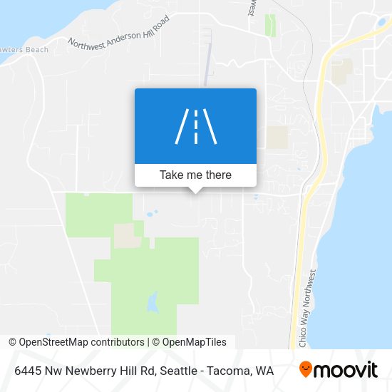 6445 Nw Newberry Hill Rd map