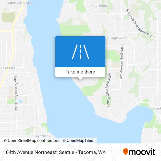 Mapa de 64th Avenue Northeast