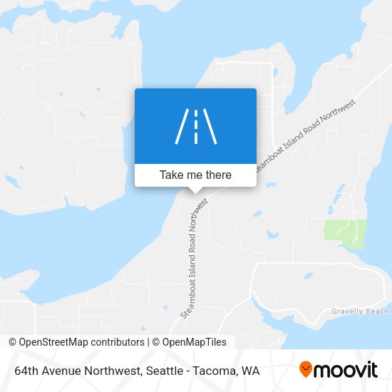 Mapa de 64th Avenue Northwest