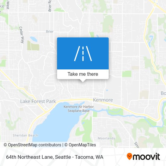 Mapa de 64th Northeast Lane