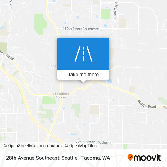 28th Avenue Southeast map