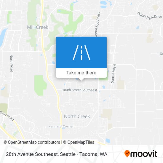 Mapa de 28th Avenue Southeast