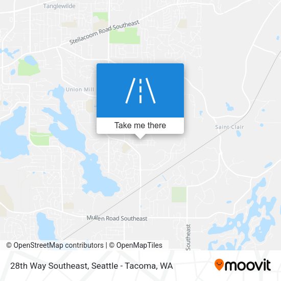 Mapa de 28th Way Southeast