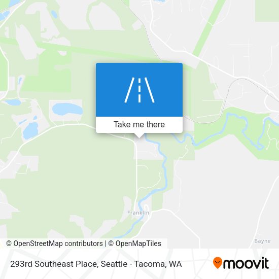 Mapa de 293rd Southeast Place